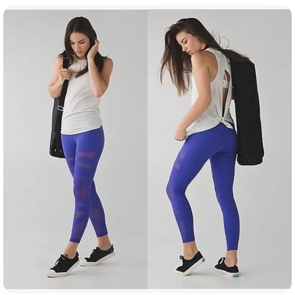 Lululemon Highest Times Pant Luxtreme Wanderlust Collection size 6 🦄 - Picture 3 of 3